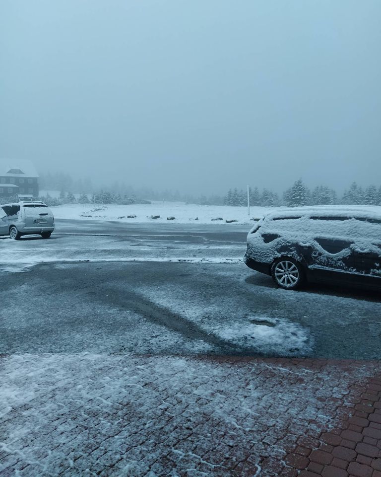 Karpacz: Zimno na Śnieżce