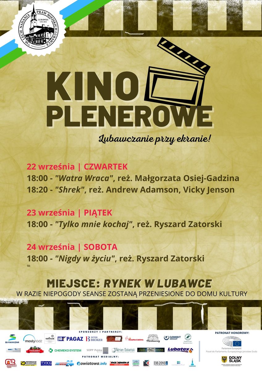 Lubawka: Kino plenerowe