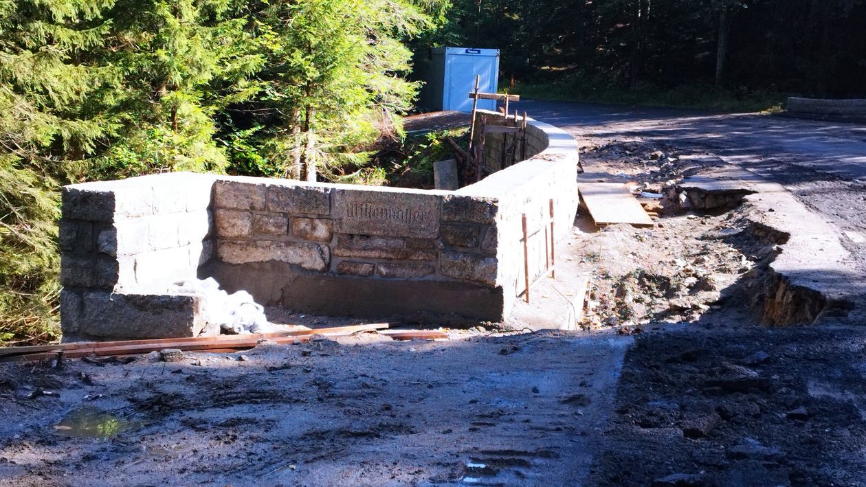 Przesieka: Remont mostu na Podgórnej w Przesiece