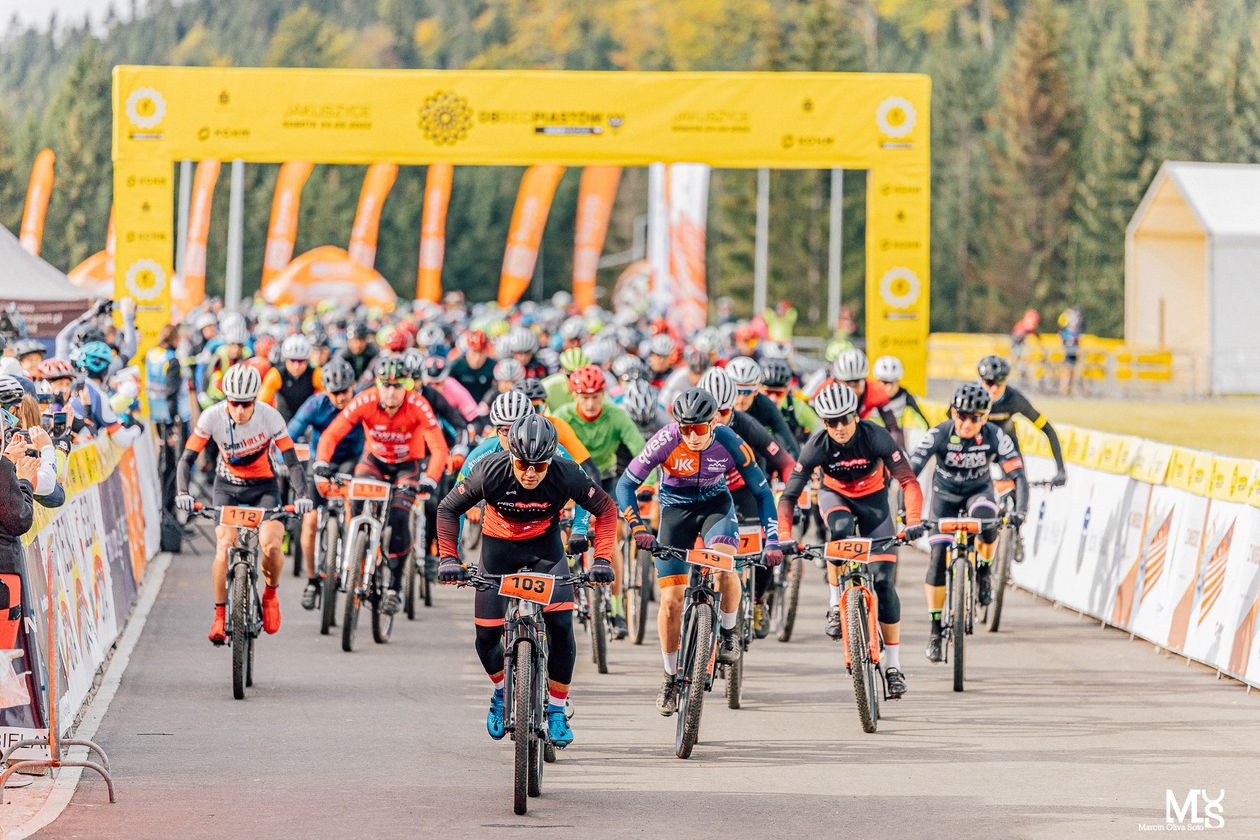 Polana Jakuszycka: Tysiąc rowerzystów na trasie