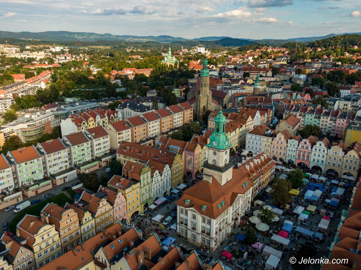 Jelenia Góra: Jarmark Staroci i Osobliwości z lotu ptaka
