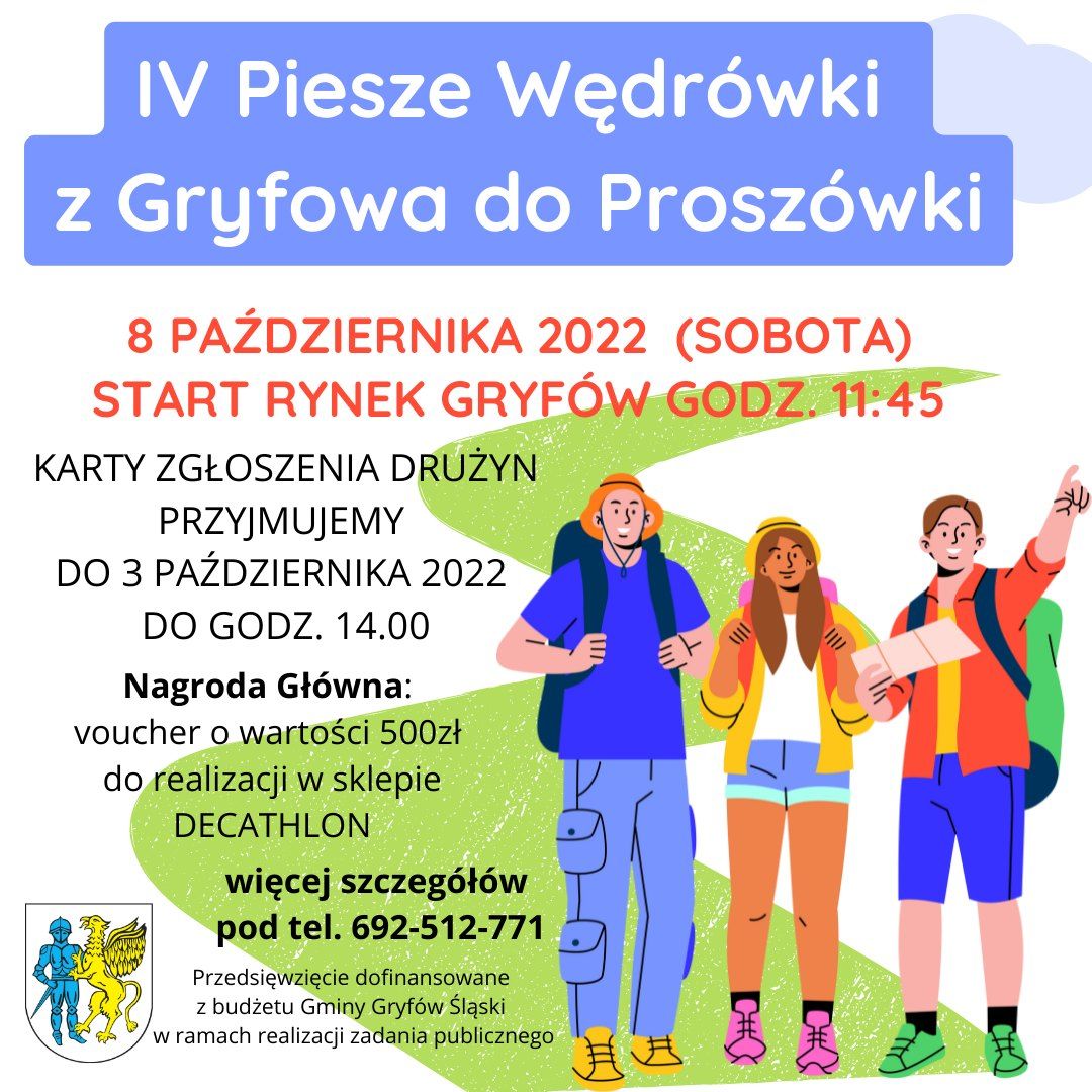Gryfów Śląski: Piesze wędrówki rodzinne