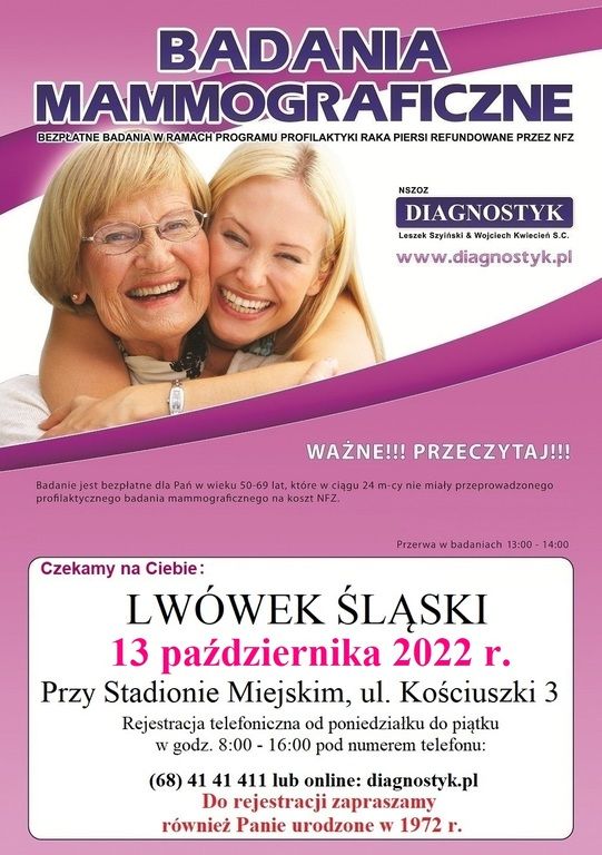 Lwówek Śląski: Dla zdrowia kobiet