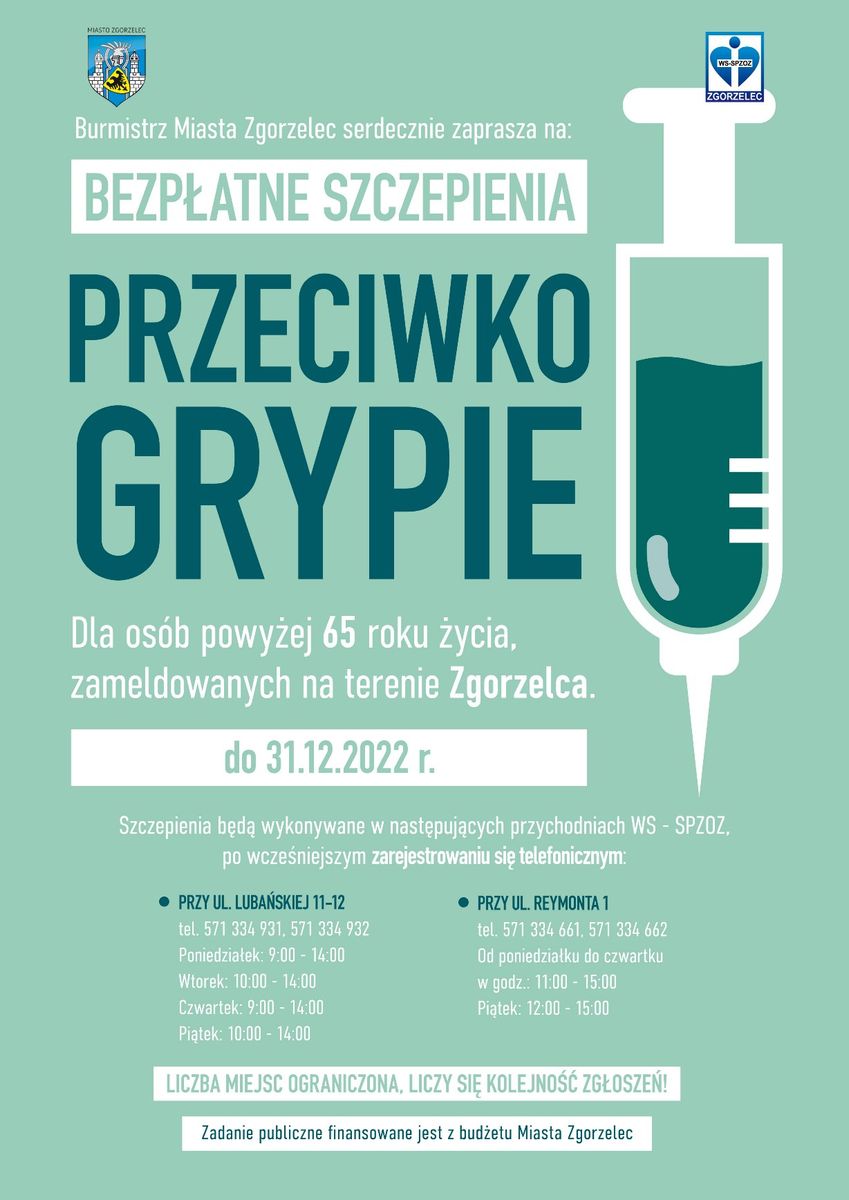 Zgorzelec: Szczepienia dla seniorów