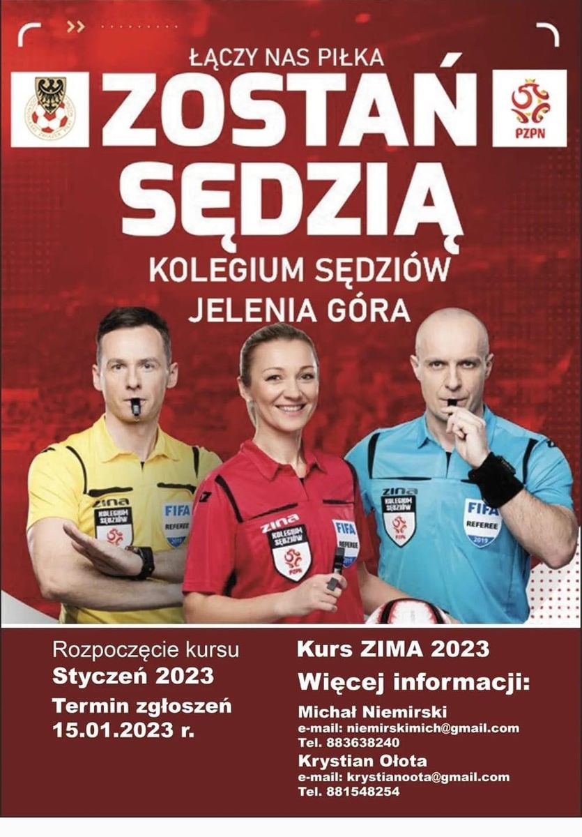 Jelenia Góra: Zostań sędzią piłkarskim