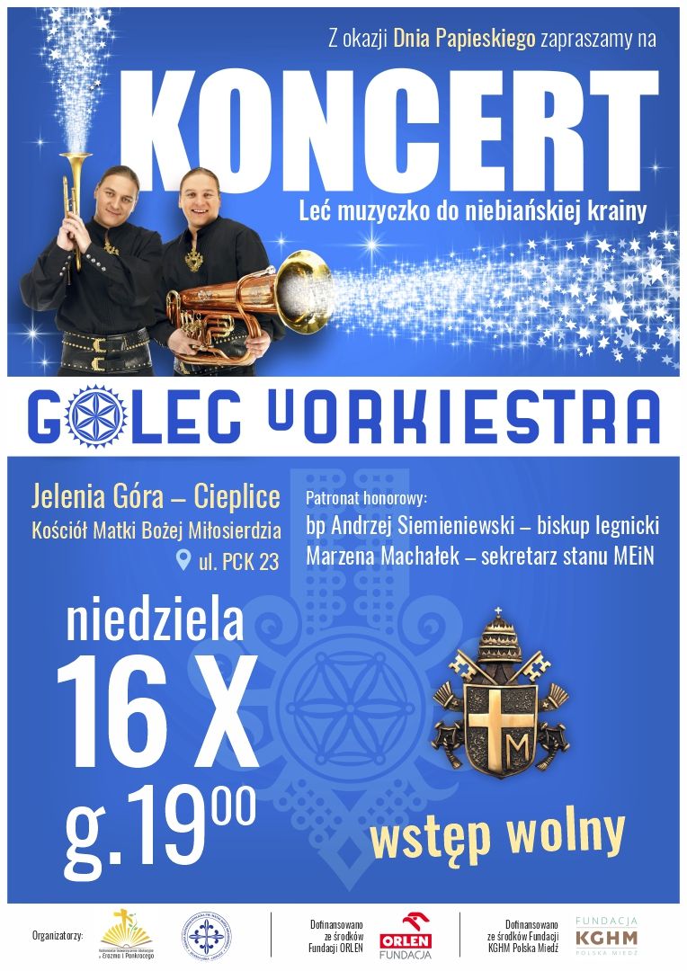 Jelenia Góra-Cieplice: Dzień Papieski z „Golec uORKIESTRA"