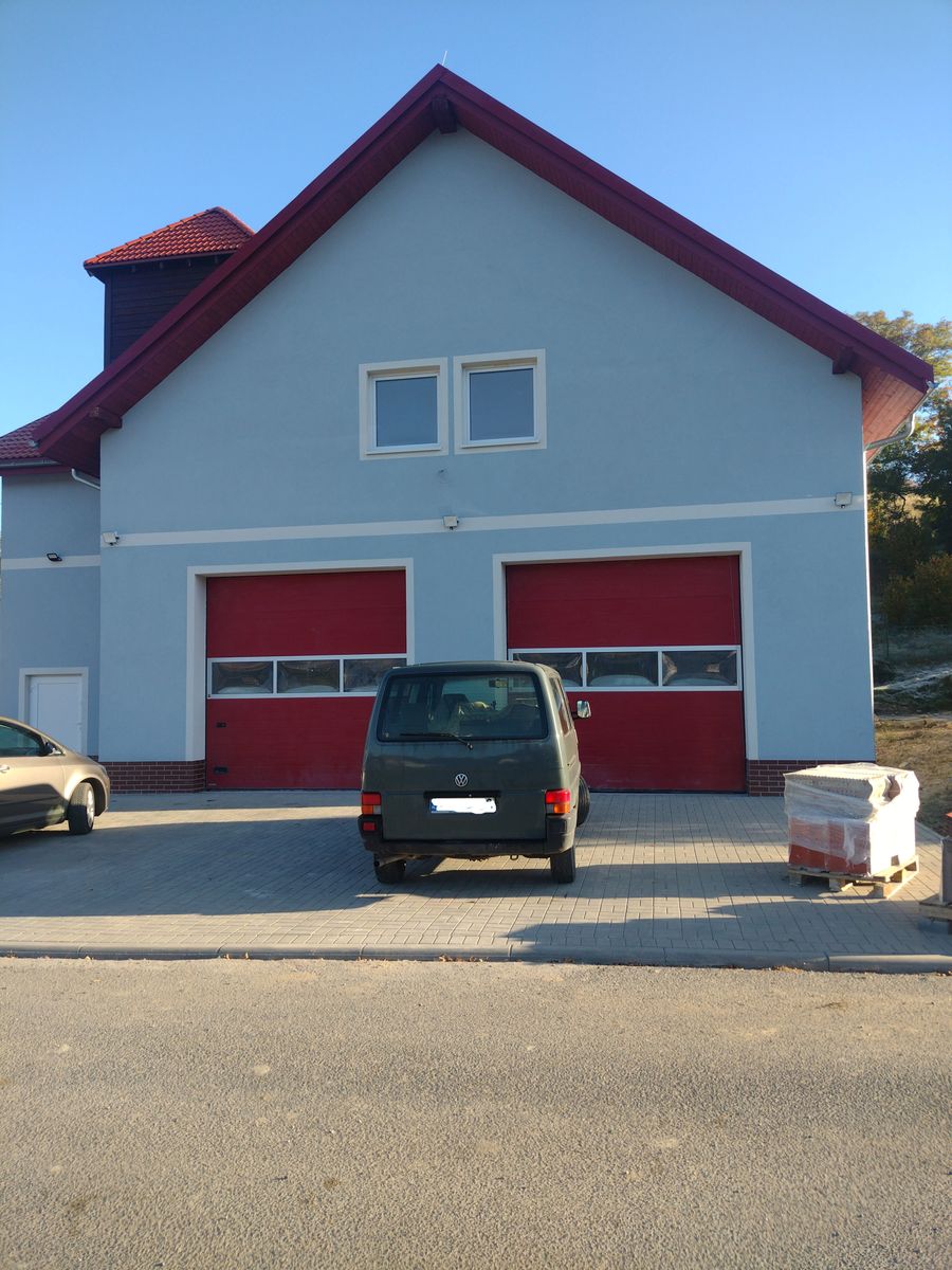 Rybnica: Finisz budowy remizy