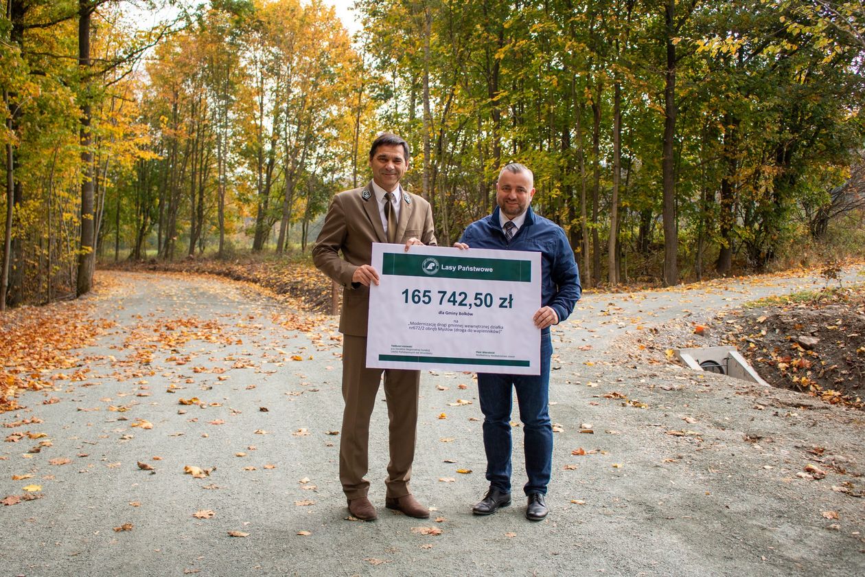 Bolków: Wsparcie od lasów