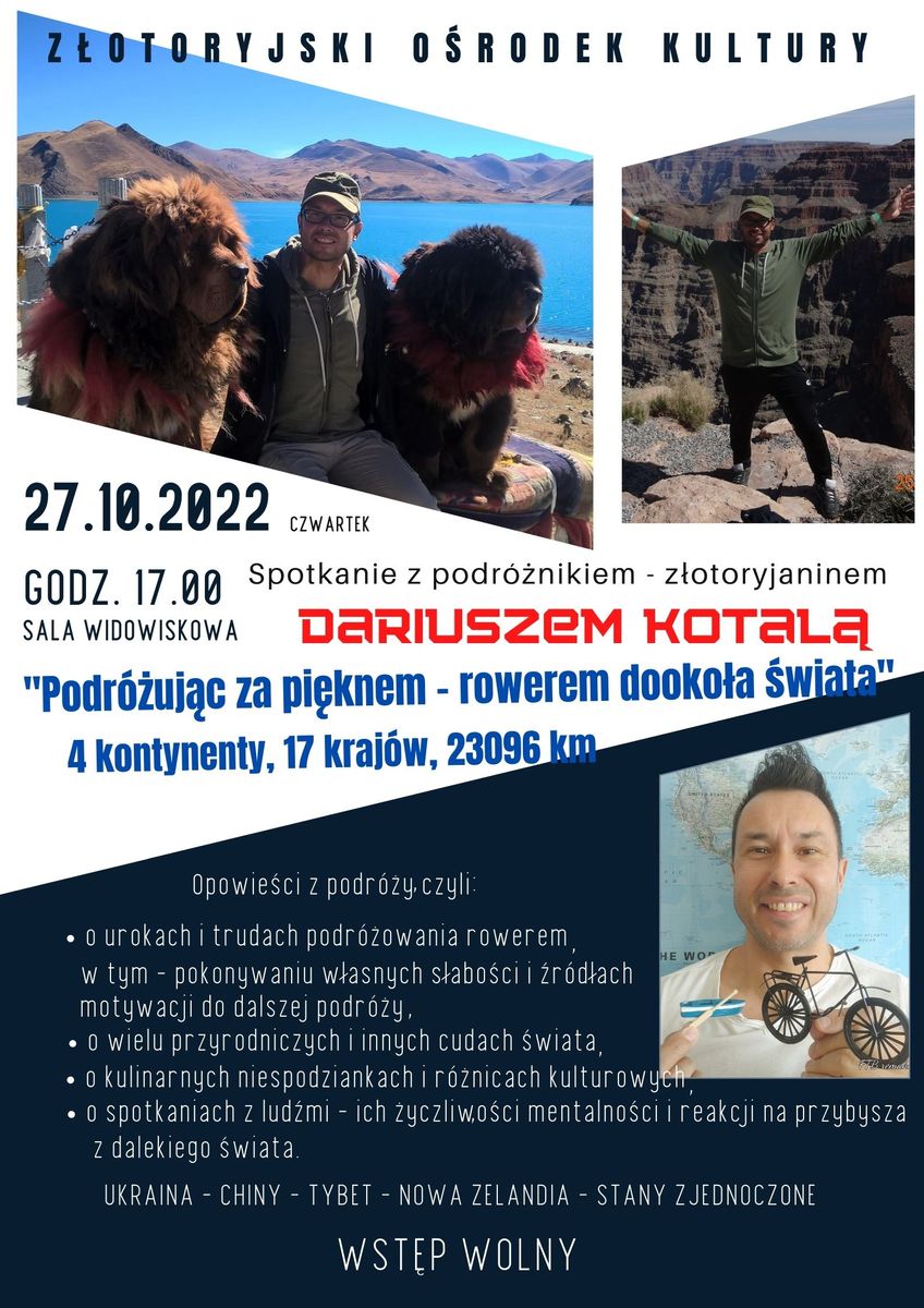 Złotoryja: Spotkanie z podróżnikiem