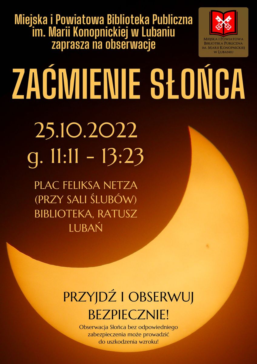 Lubań: Zaćmienie słońca