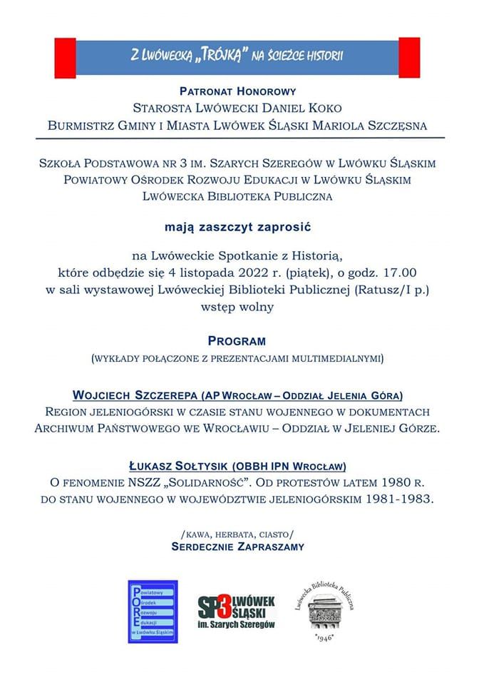 Lwówek Śląski: Spotkania z historią