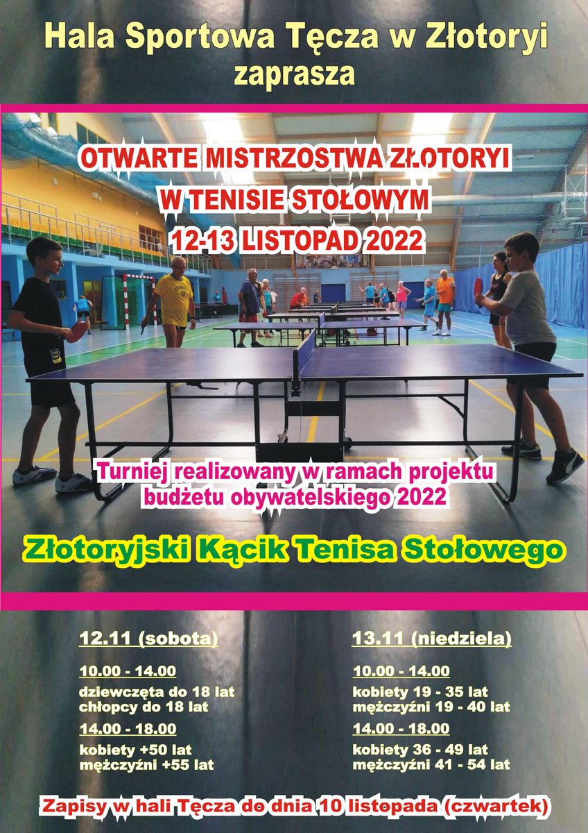 Złotoryja: Wkrótce turniej tenisa