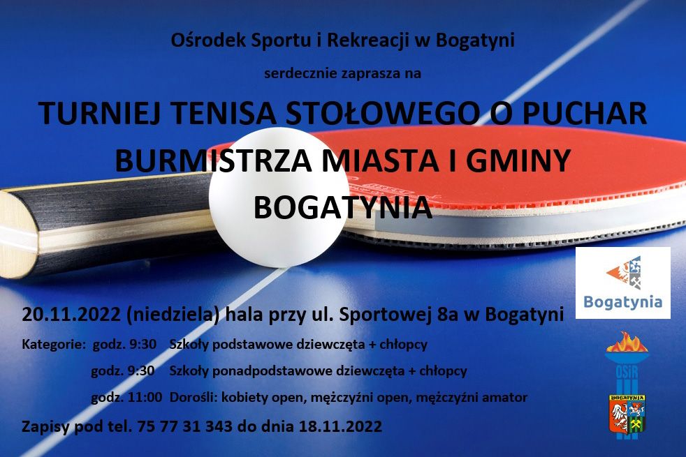 Bogatynia: O puchar burmistrza