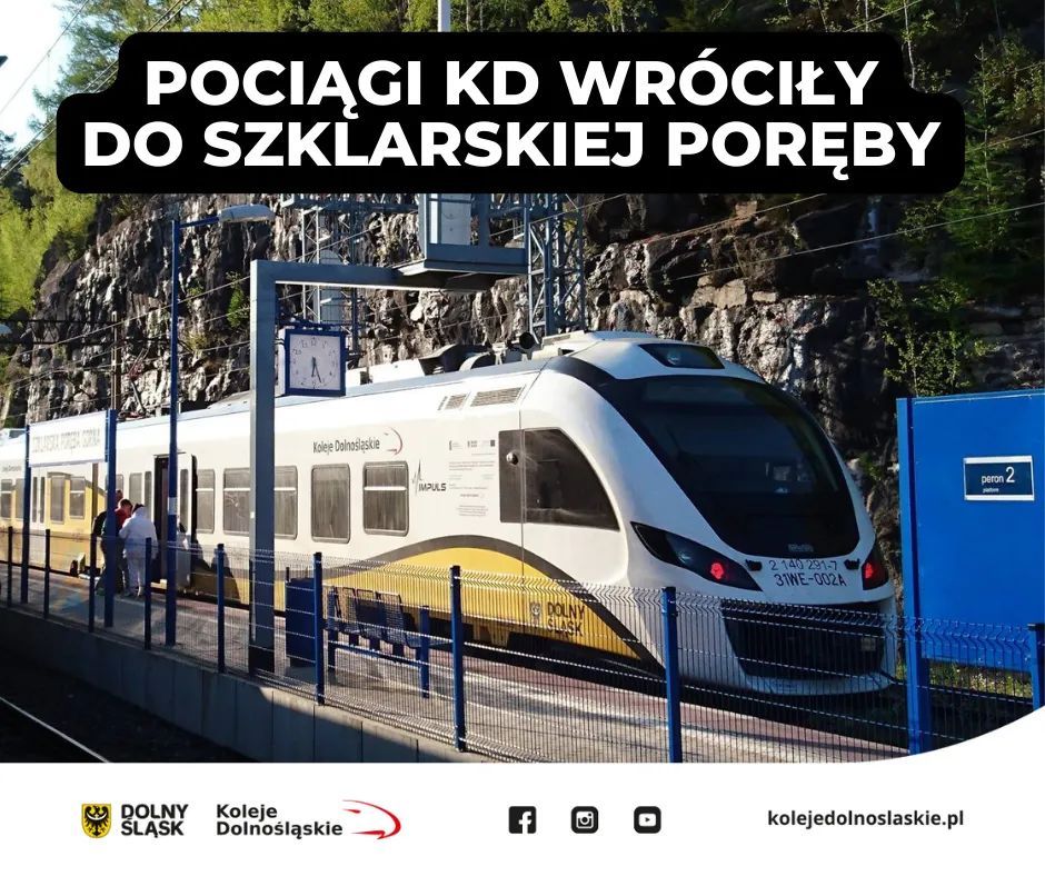 Region: Pociągi do Szklarskiej Poręby znowu kursują