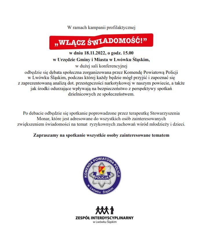Lwówek Śląski: Włącz świadomość