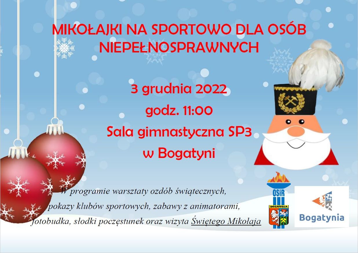 Bogatynia: Sportowe mikołajki