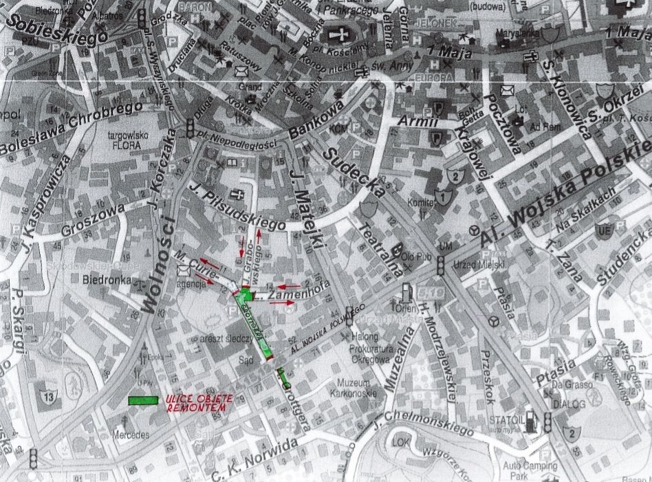 Jelenia Góra: Od czwartku remont ul. Grottgera
