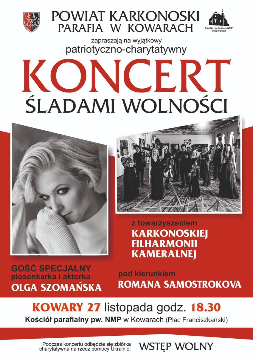Kowary: Koncert "Śladami Wolności"