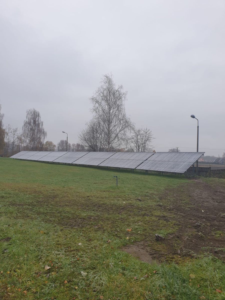 Mysłakowice: Fotowoltaika w oczyszczalni