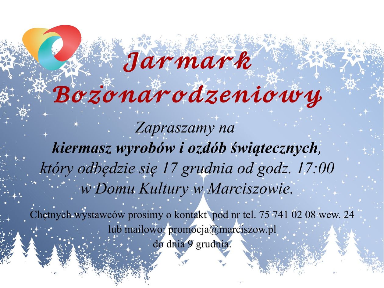 Marciszów: Zaproszenie na jarmark