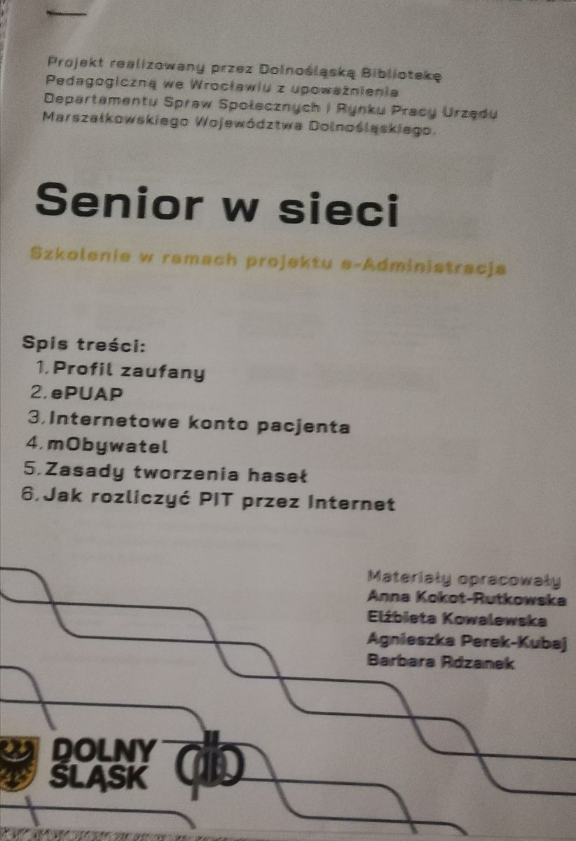 Złotoryja: Komputer dla seniorów