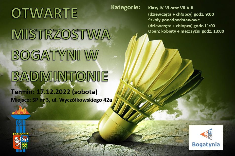 Bogatynia: Tenisowe mistrzostwa