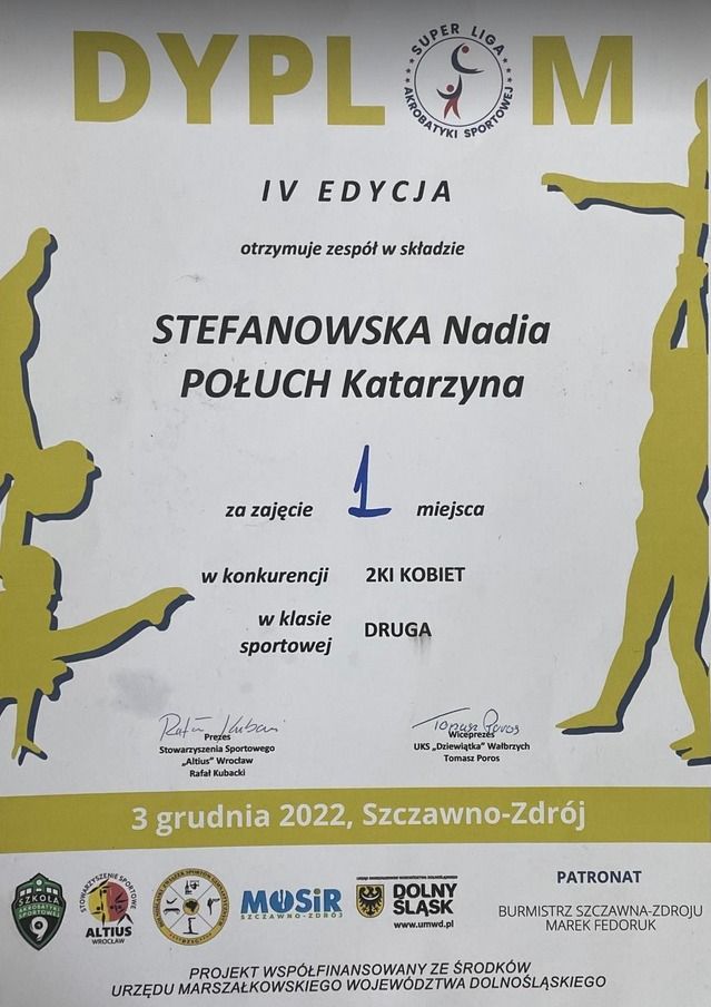 Świerzawa: Pierwsza na podium