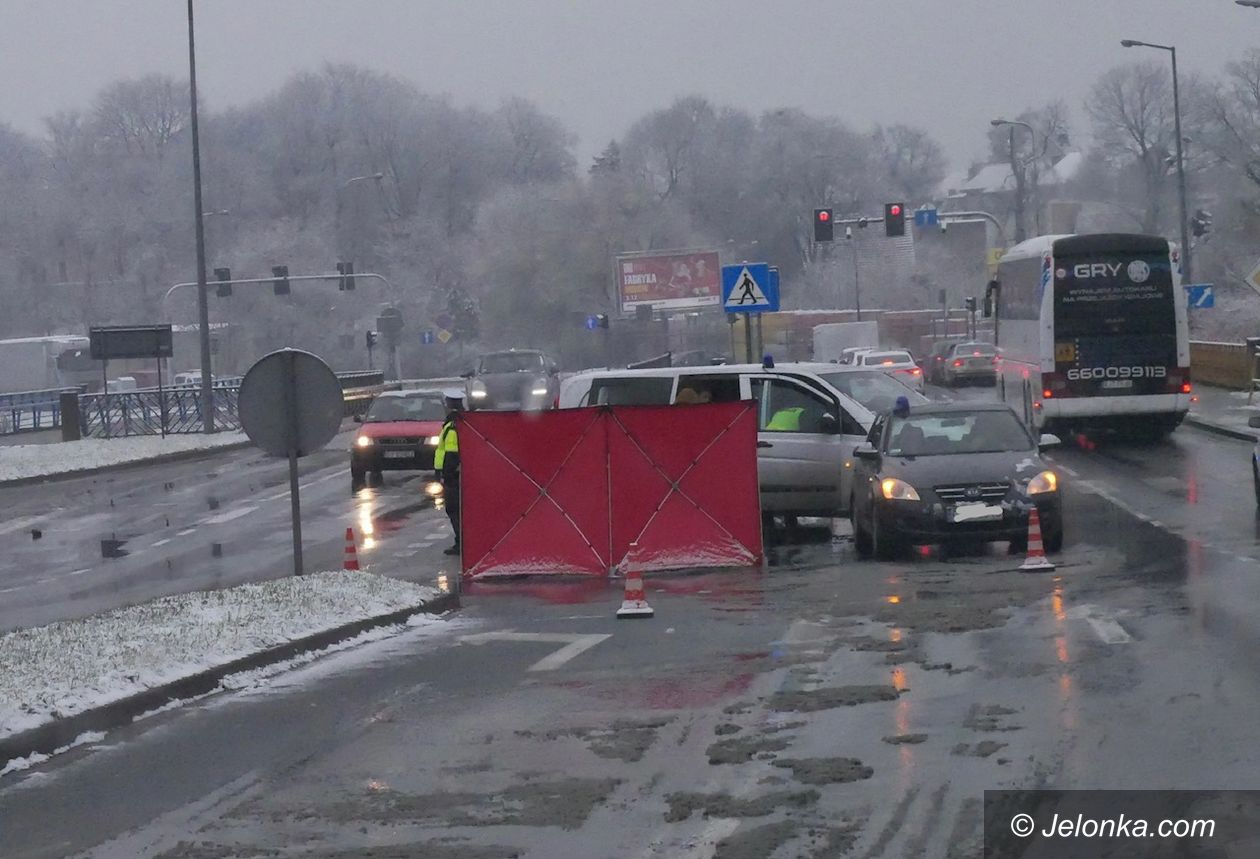 Jelenia Góra: Śmiertelny wypadek na Sobieskiego