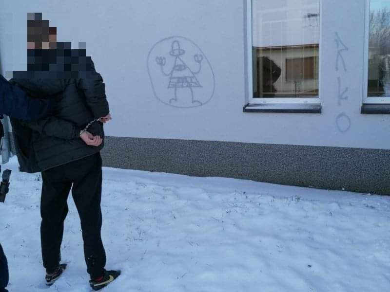 Lubawka: Wandal zatrzymany