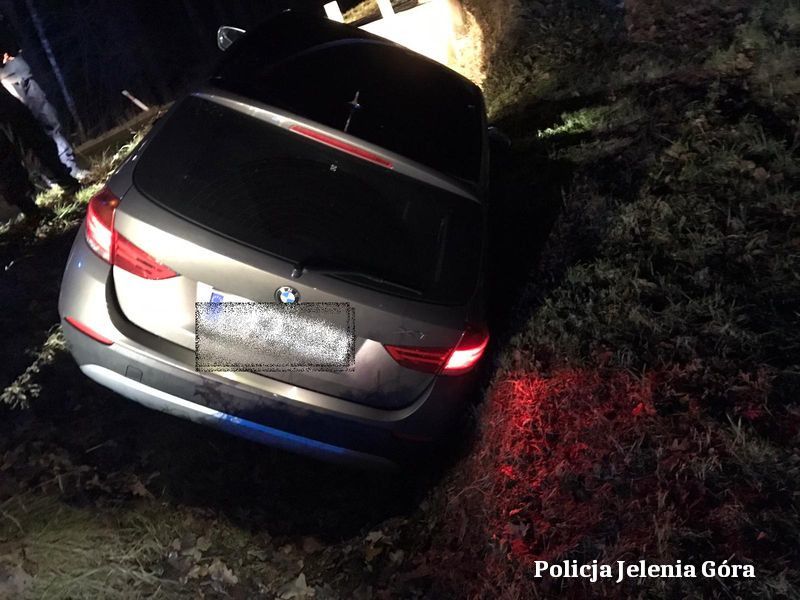 Jeżów Sudecki: Po pijanemu spowodował kolizję