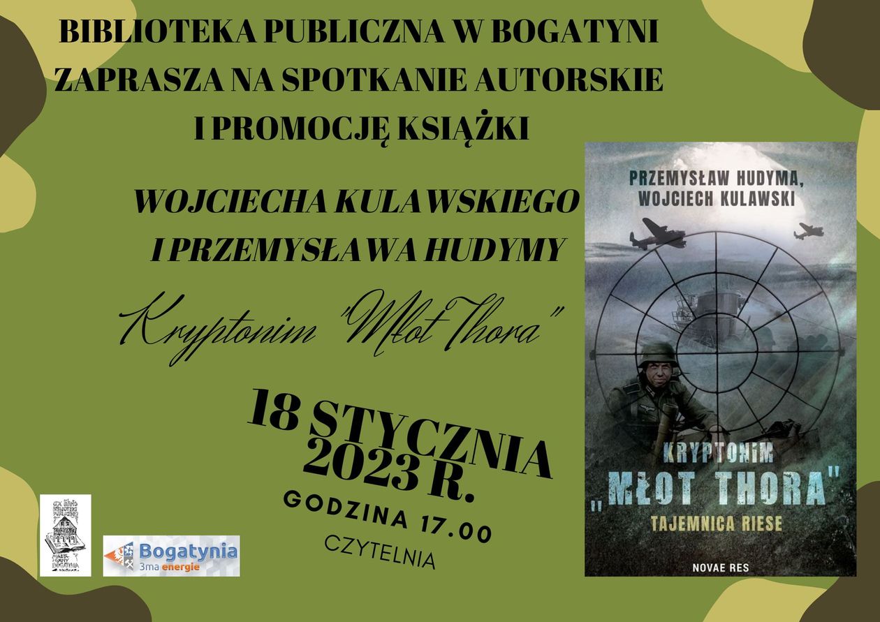 Bogatynia: Spotkanie z pisarzem