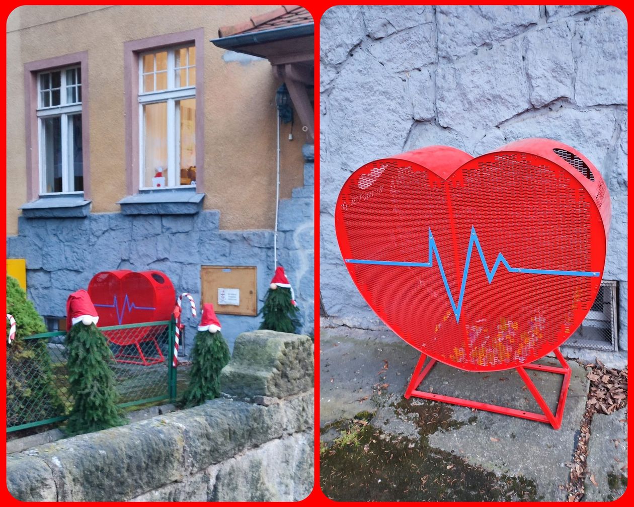 Lwówek Śląski: Serce z nakrętek