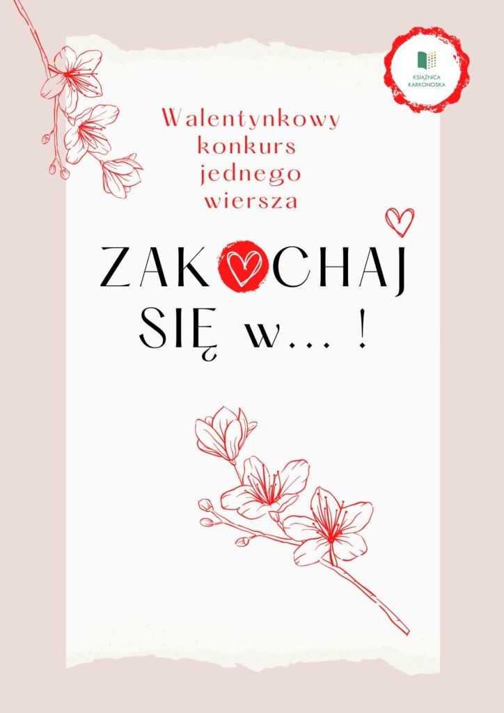 Jelenia Góra: Walentynkowy konkurs poezji – weź udział