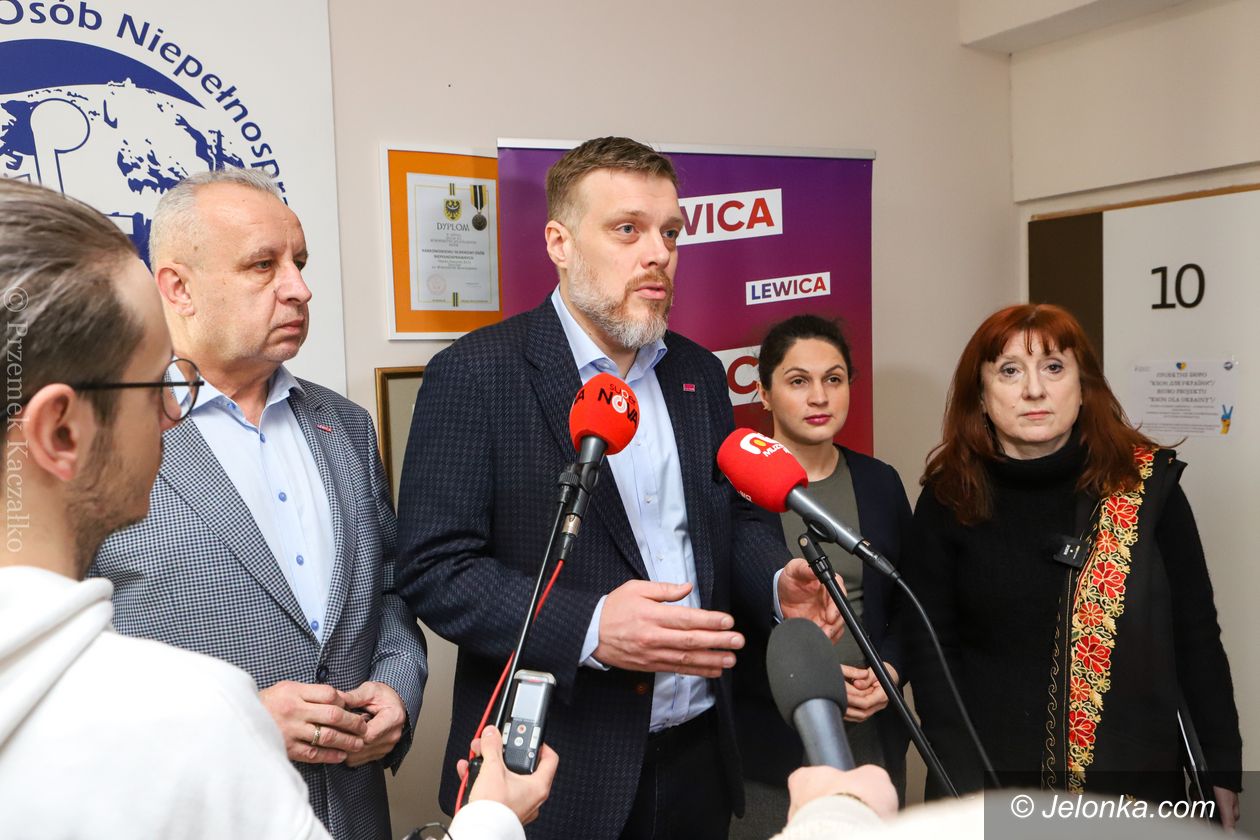 Jelenia Góra: Adrian Zandberg spotkał się z seniorami w KSON–ie