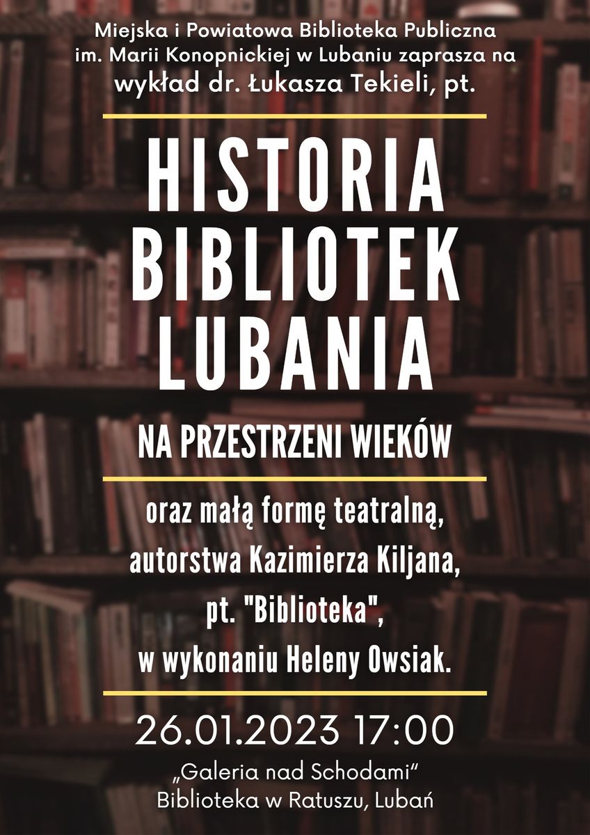 Lubań: Historia bibliotek