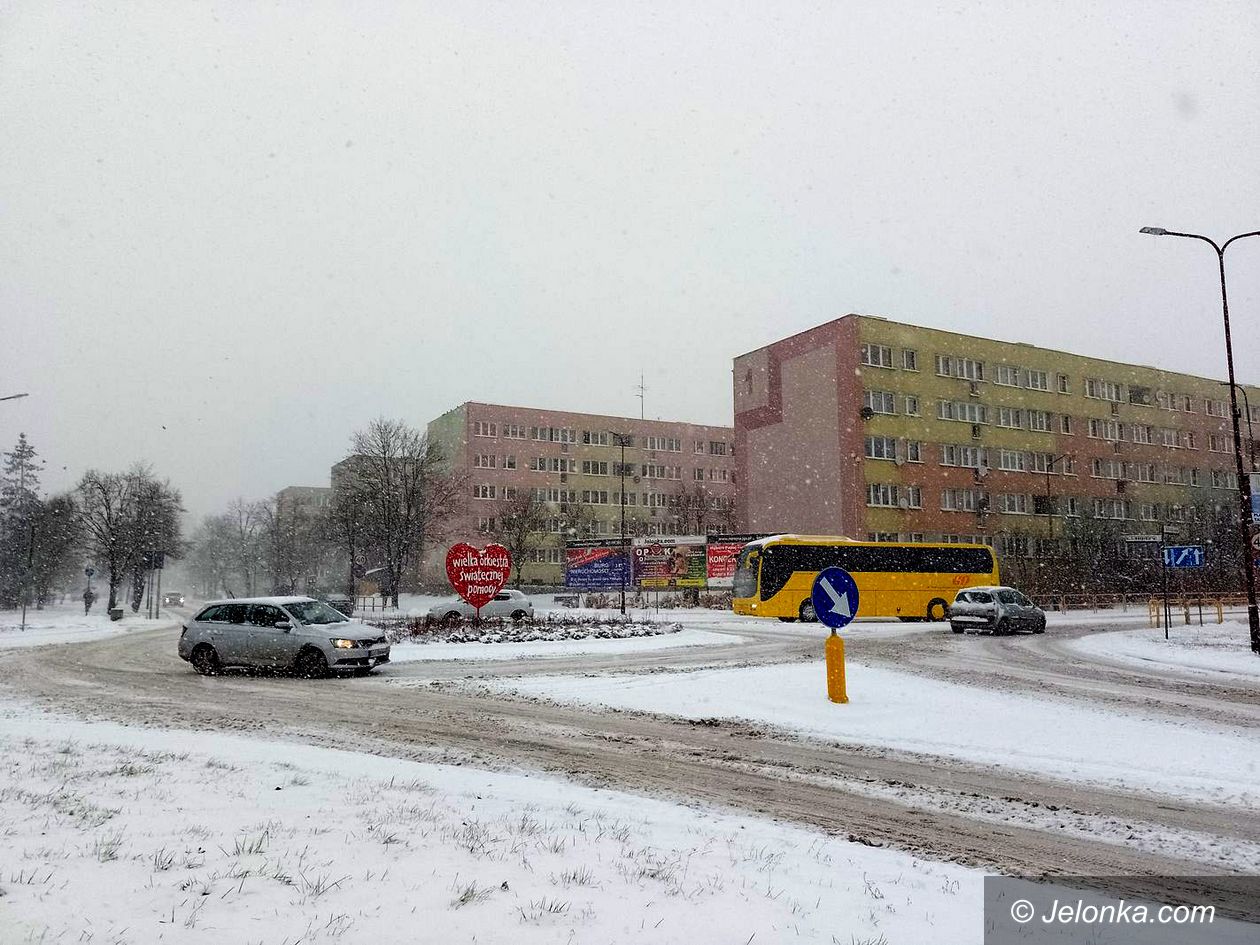 Jelenia Góra: Zimowy paraliż na drogach