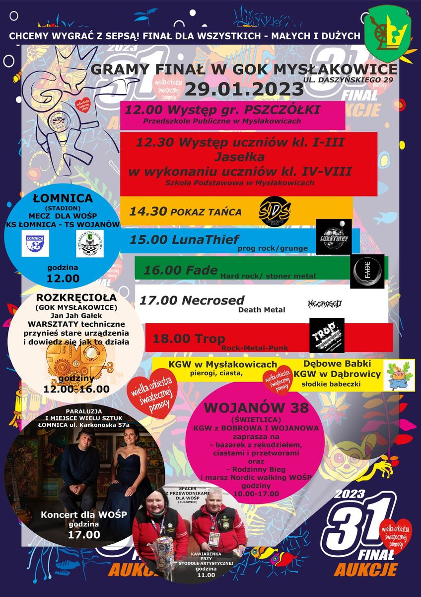Mysłakowice: WOŚP zagra w gminie Mysłakowice