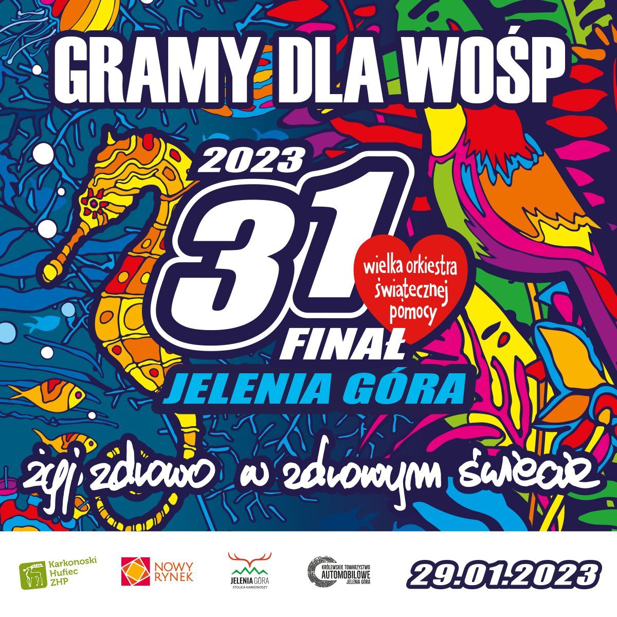 Jelenia Góra: WOŚP zagra w Nowym Rynku – będzie się działo