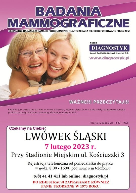 Lwówek Śląski: Przyjedzie mammobus
