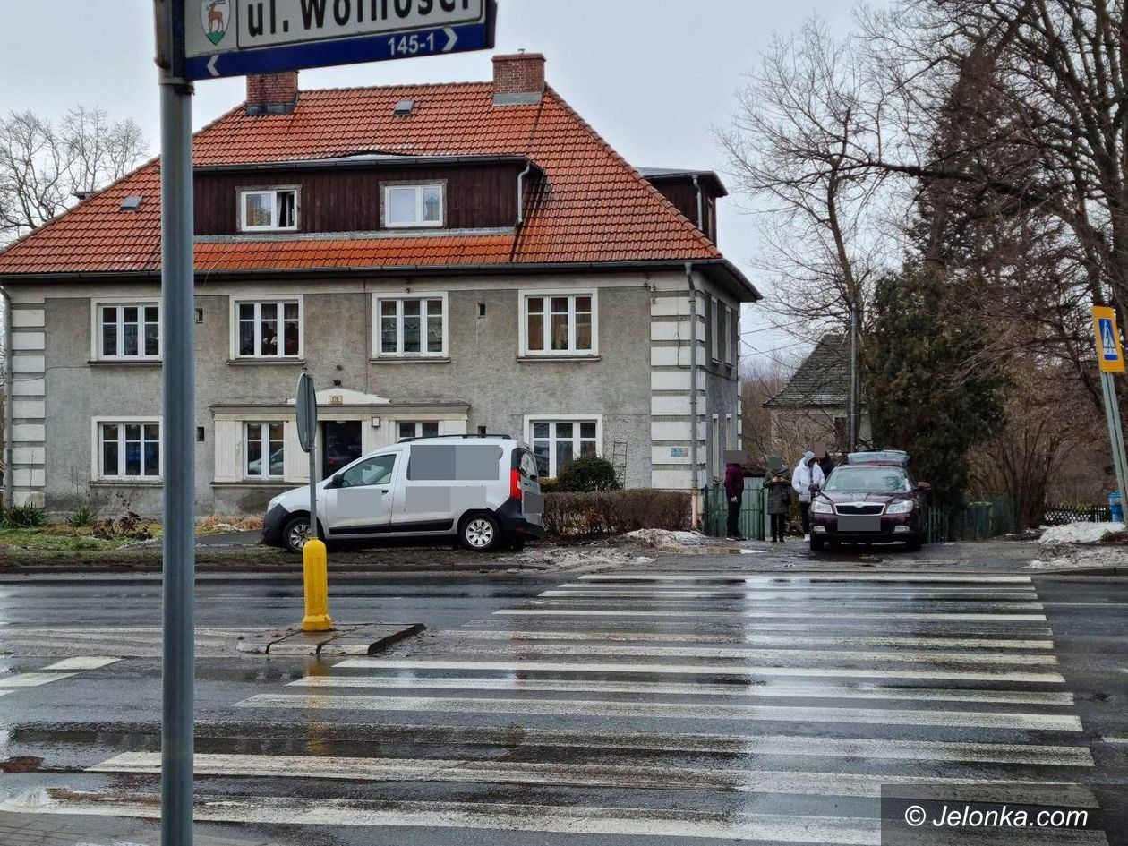 Jelenia Góra: Kolizja na Wolności