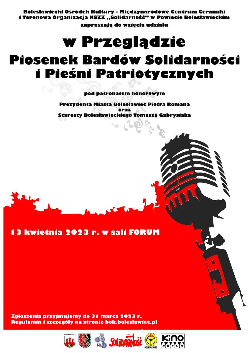 Bolesławiec: Zaproszenie na przegląd