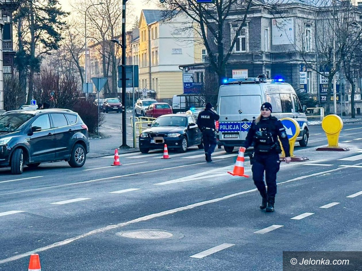 Jelenia Góra: Potrącenie na Wolności