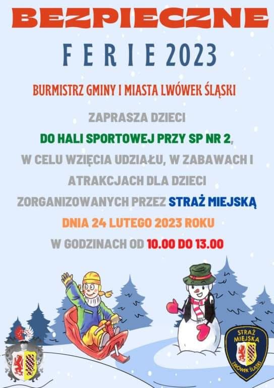 Lwówek Śląski: Bezpieczne ferie