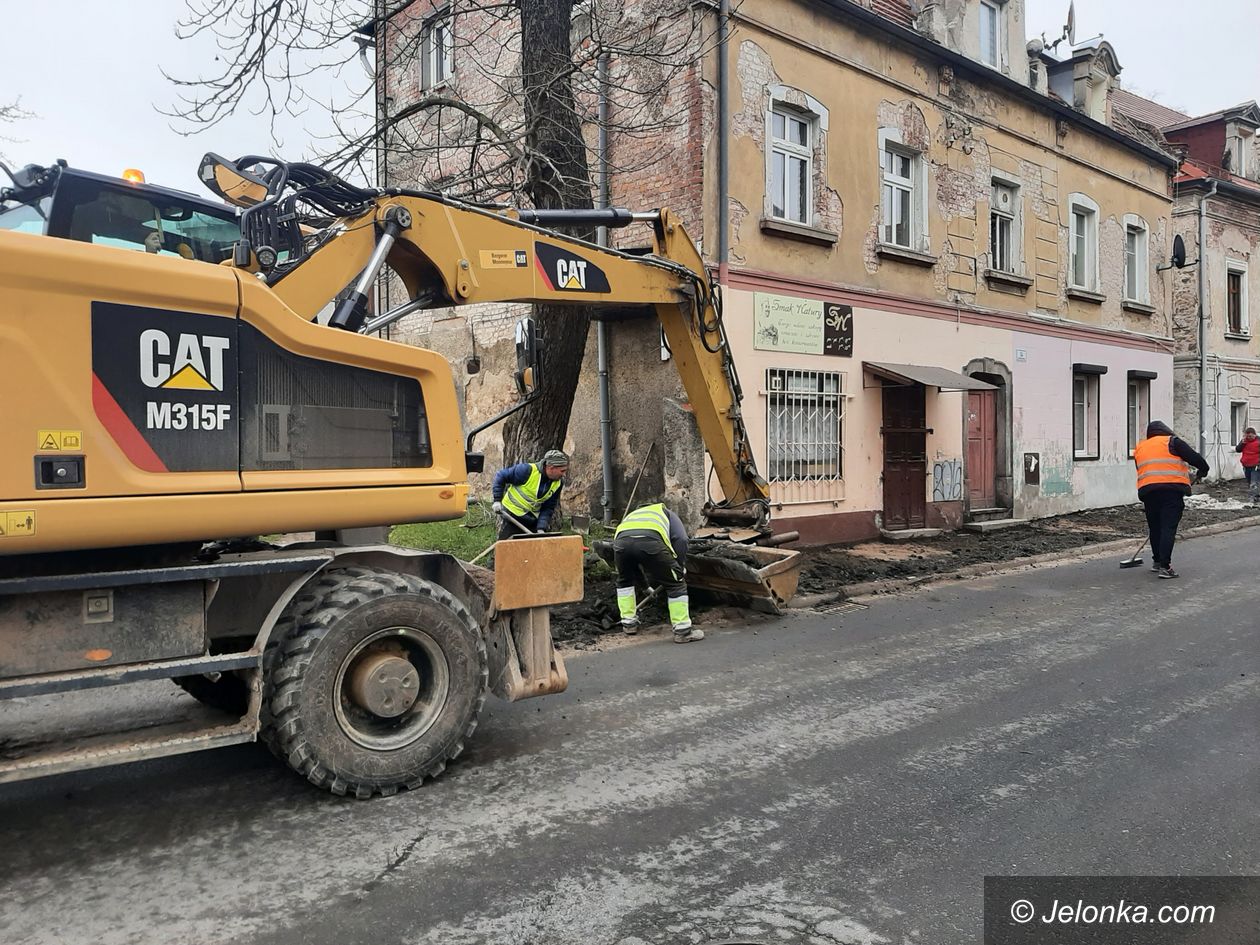 Kowary: Roboty na Ogrodowej