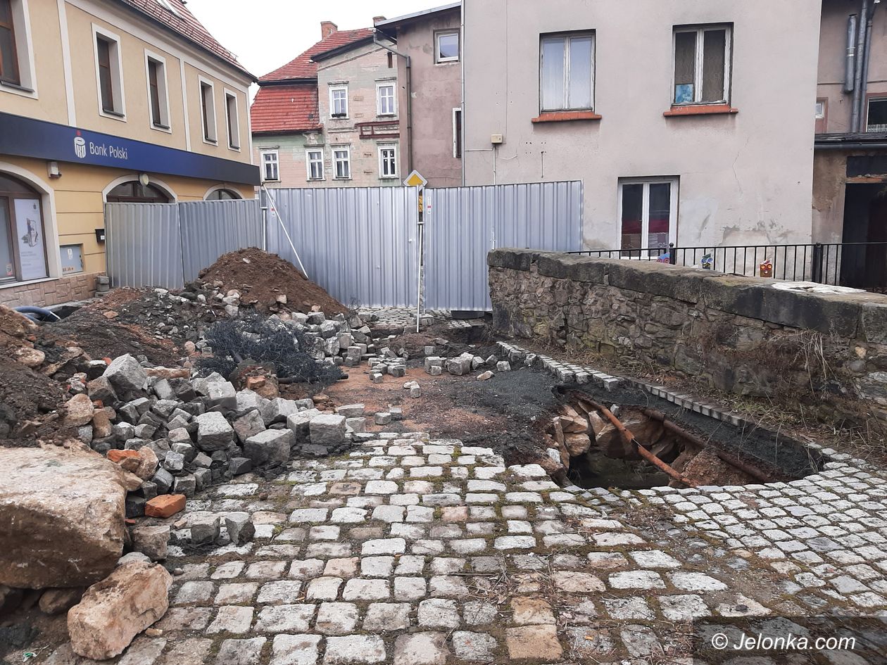 Kowary: Most w przebudowie