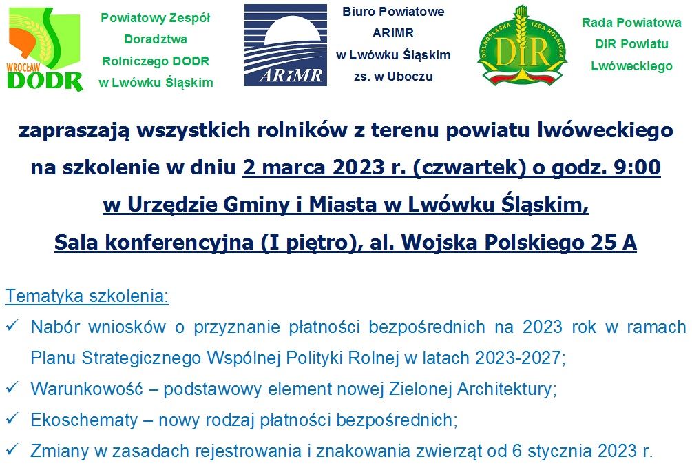 Lwówek Śląski: Dla rolników