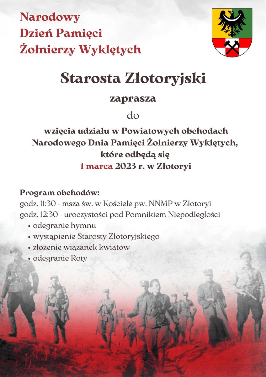 Złotoryja: Dla Żołnierzy Wyklętych