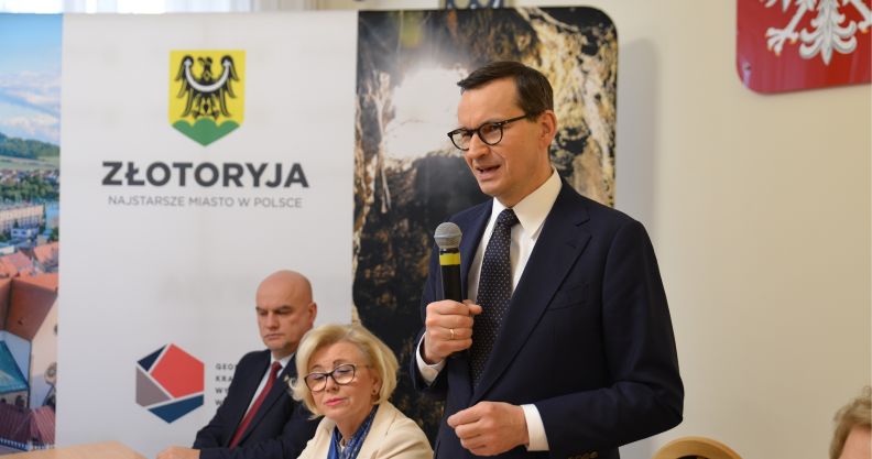 Złotoryja: Premier w ratuszu