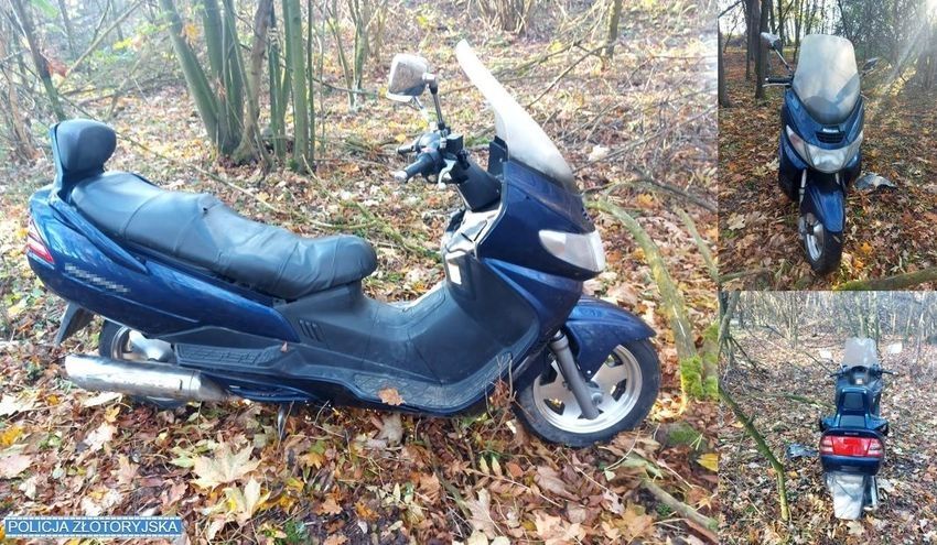 Złotoryja: Czyj to skuter?