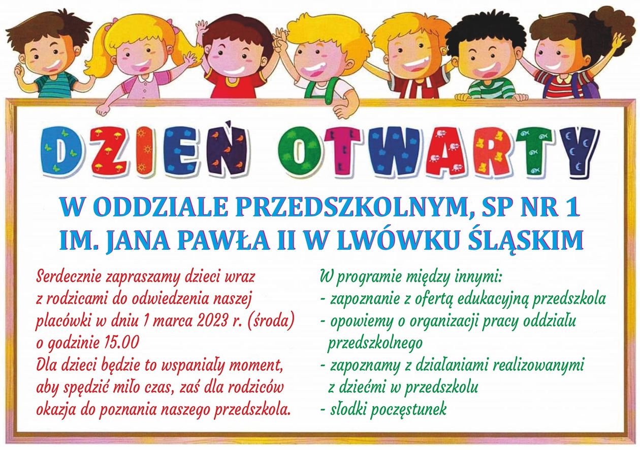 Lwówek Śląski: Przedszkole zaprasza